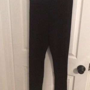 Black cable knit Leggings